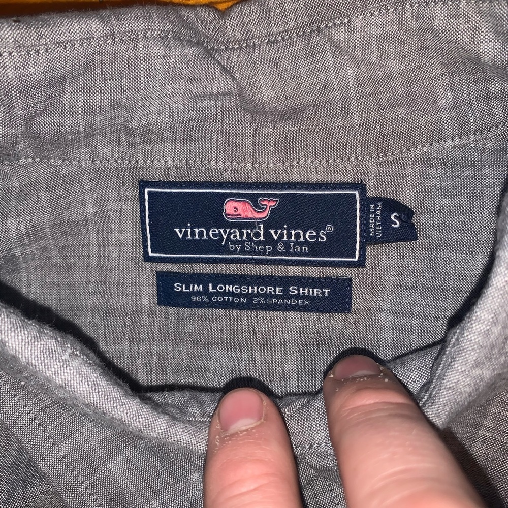 Vineyard Vines men’s small slim longshore button down shirt - Picture 6 of 6